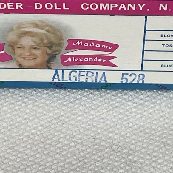 Madame Alexander restrung 8" Algeria doll. - Picture 7 of 7